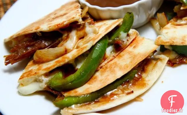 Quesadillas de Rôti de Bœuf