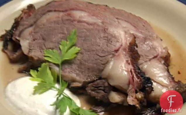 Côte de Bœuf Fumée à la Crème de Raifort