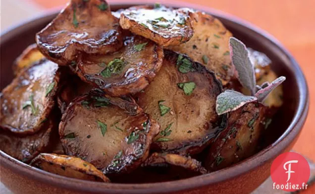Topinambours Poêlés Au Beurre De Sauge