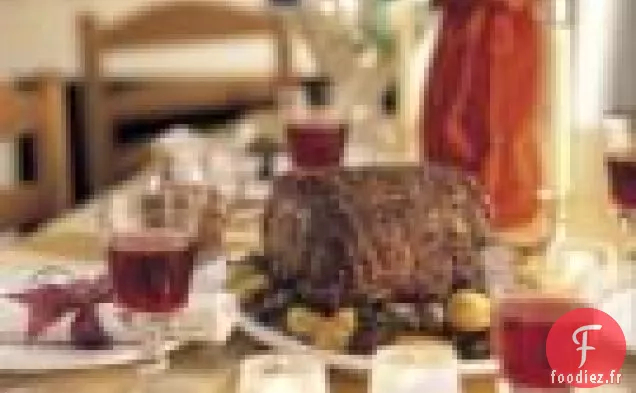 Rôti De Côtes Levées Aux Topinambours Et Pommes De Terre