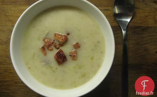 Soupe De Topinambours Et Noisettes Au Bacon Croustillant
