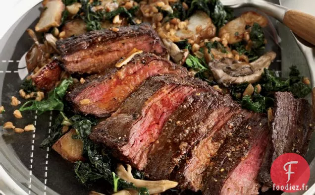 Jupe Steak au Beurre de Paprika