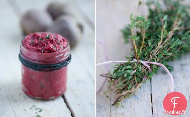 Racines Rôties À La Betterave Crue