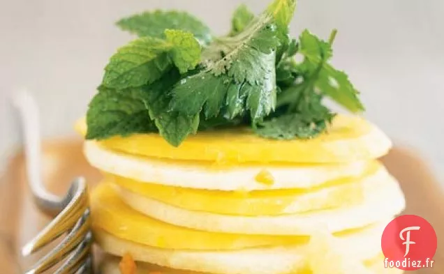 Salade de Mangue et Jicama avec Vinaigrette Habanero