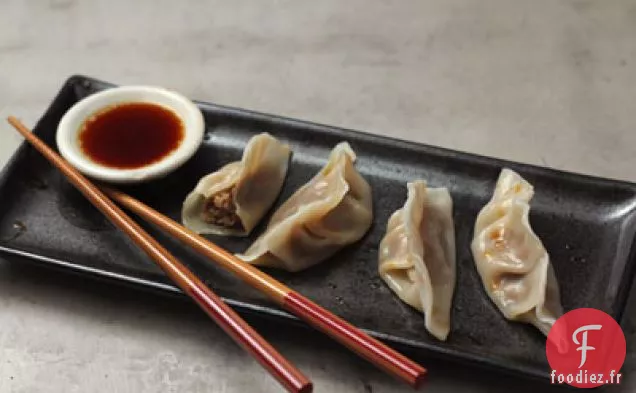 Poulet Shui Jiao (boulettes de Poulet bouillies)