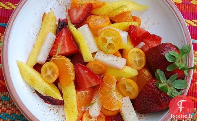 Salade de Fruits au Chili et au Citron Vert