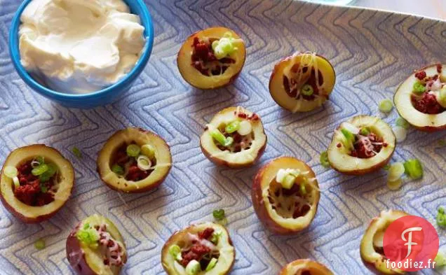 Bouchées de Peau de Pomme De Terre Mexicaine