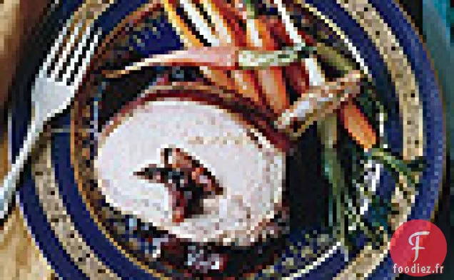 Rôti de Porc aux Fruits d'Hiver et Sauce au Porto