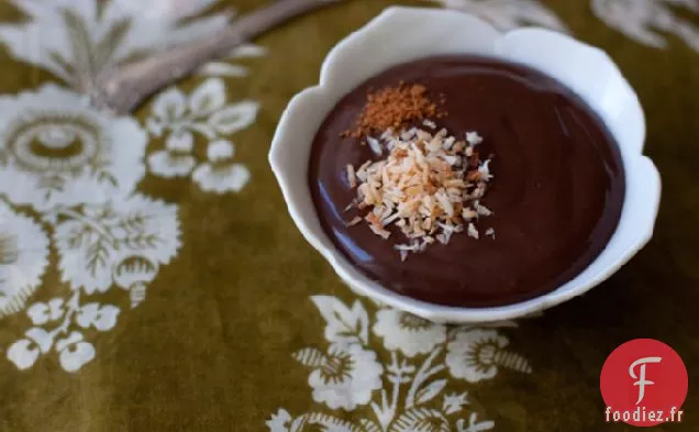Recette de Pouding au Chocolat à la Noix de Coco