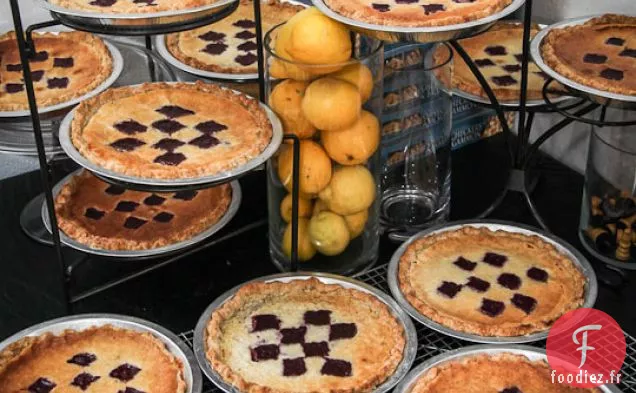 Tarte aux échecs aux Mûres et au Citron avec sauce Jumbleberry au miel. Comment j'ai gagné le concours SF Food Wars – Pie or Die
