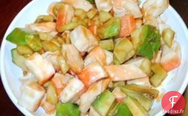 Ceviche d'Écrevisses, Crabes et Crevettes