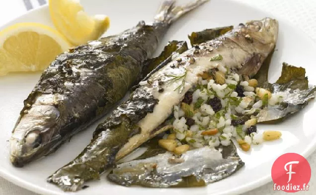 Sardines Farcies aux Feuilles de Vigne