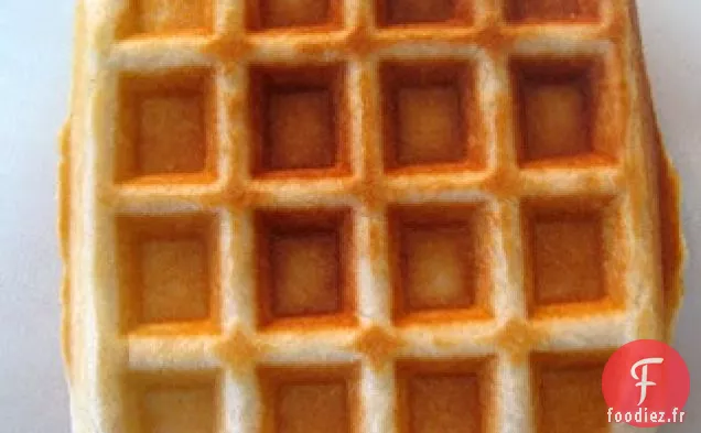 Sandwichs Gaufrés à la Salade de Poulet Au Curry