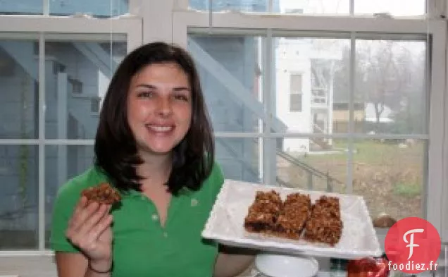 Barres Crumble aux Canneberges Végétaliennes