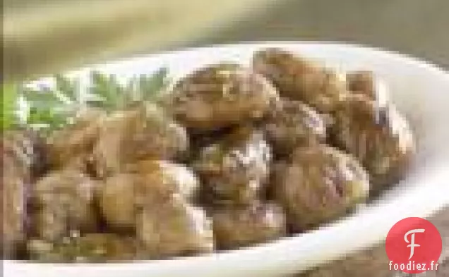 Châtaignes Braisées Entières (marrons Braisés)