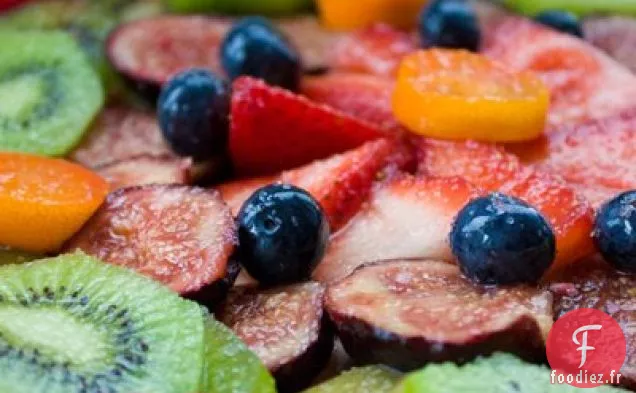 Tarte Aux Fruits Frais d'Été Plus Saine