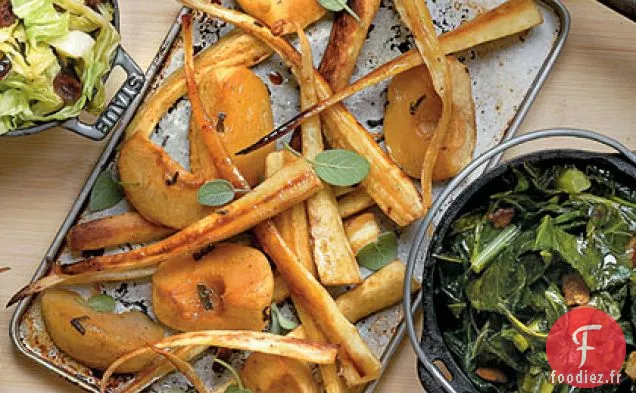 Pommes et Panais Rôtis