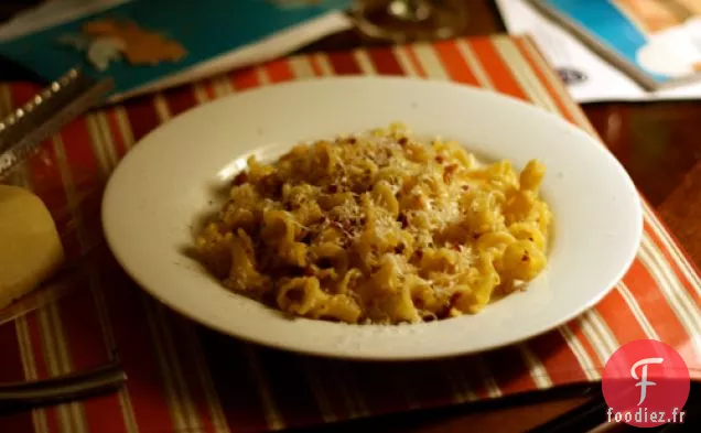 Dîner ce soir: Pâtes aux Panais et Bacon