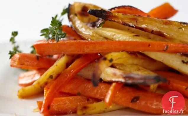 Recette De Carottes Et Panais Rôtis Au Miel Citron Et Cayenne