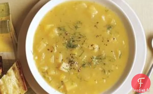 Soupe De Panais Et Fenouil À L'Aneth
