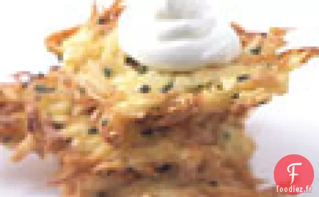 Latkes de Panais aux Pommes de Terre