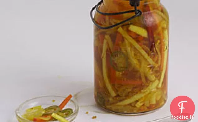 Cornichons De Panais Et Carottes Aux Piments