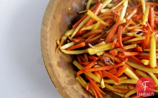 Légumes-Racines glacés à l'érable