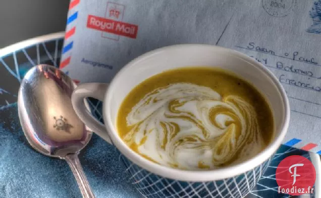 Soupe À La Crème De Panais Au Curry