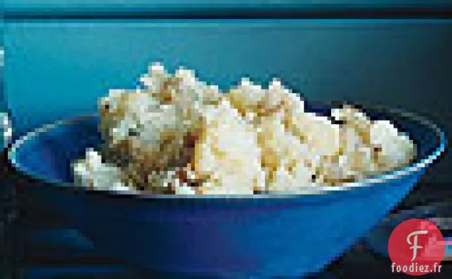 Pommes de Terre Écrasées avec Sauce à l'Ail Rôti