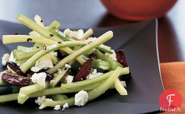 Antipasto au Céleri et aux Olives avec Salata à la Ricotta