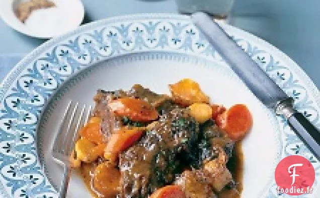 Côtes Levées Aux Légumes Racines