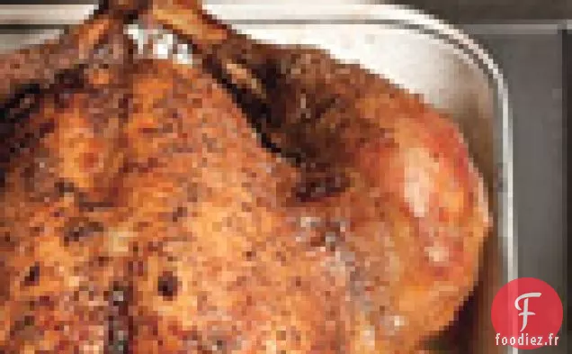 Dinde Grillée au Fenouil Grillé et Coriandre et Sauce au Thym Frais
