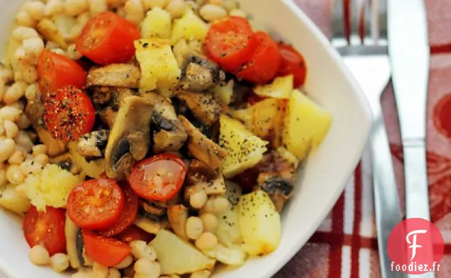 Champignons, Tomates Et Pommes De Terre