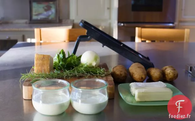 Pommes De Terre Aux Herbes Crémeuses