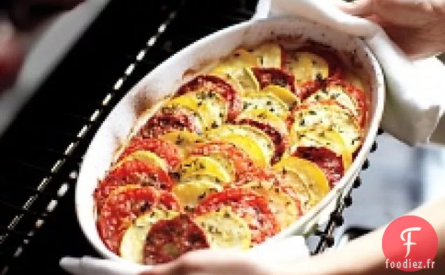 Tomates Au Four, Courges Et Pommes De Terre