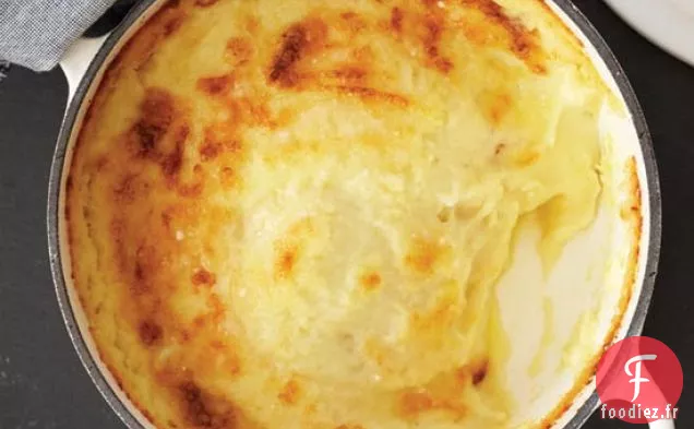 Pommes de terre Chantilly en croûte de Parmesan