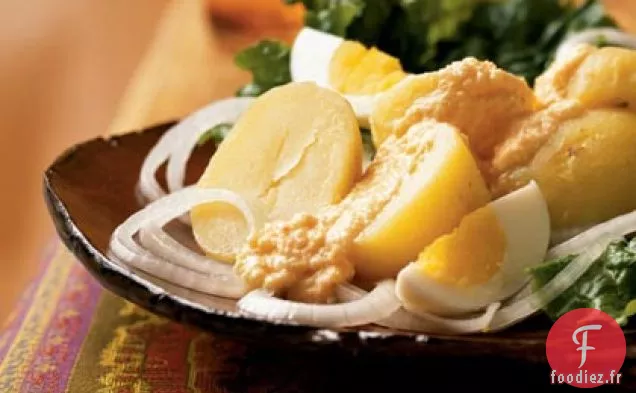 Pommes de Terre à la Sauce au Fromage Épicée