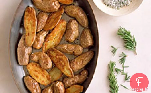 Pommes De Terre Rôties Au Sel Assaisonné