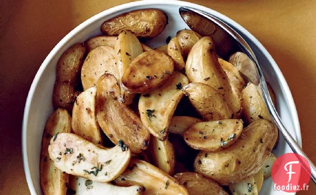Pommes de Terre Rôties au Sel Citronné
