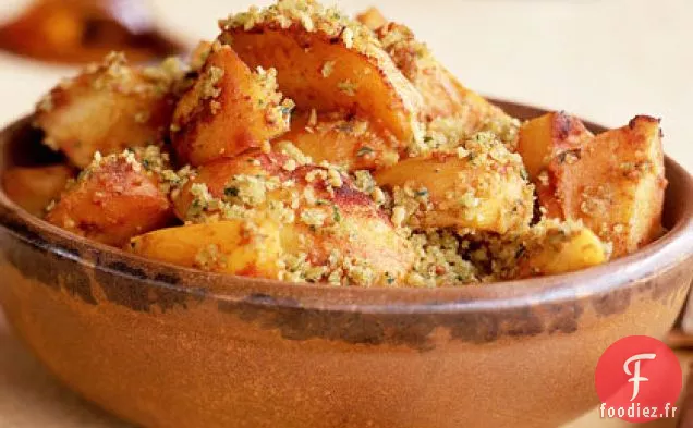 Pommes de Terre au Safran aux Amandes