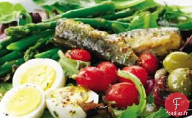 Salade Printanière À La Vinaigrette À L'Estragon