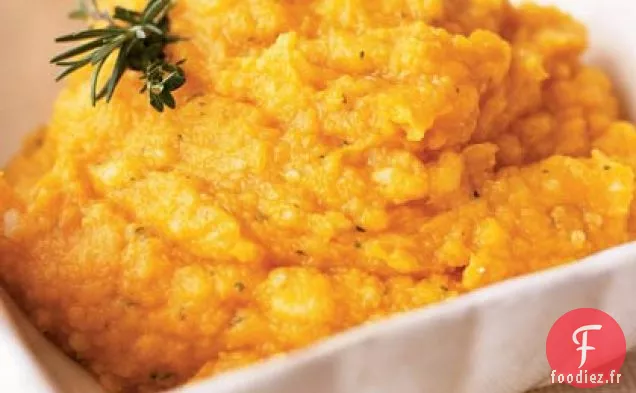 Purée de Courge Musquée et Pommes de Terre au Thym