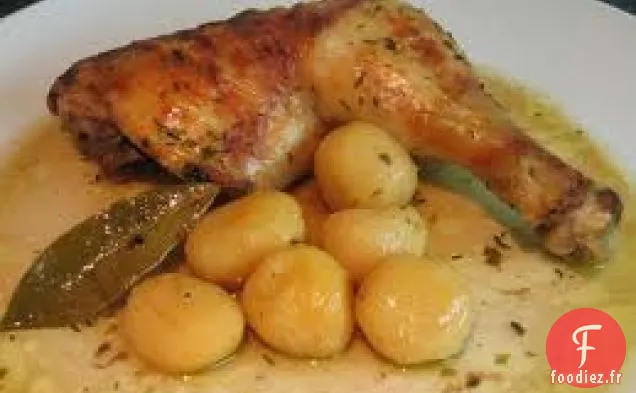 Poulet Et Pommes De Terre