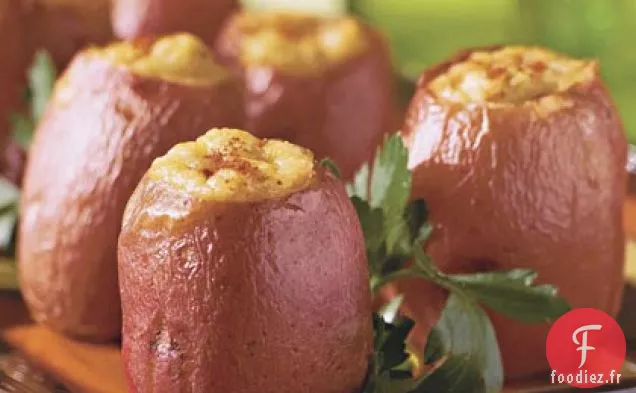 Pommes de terre Nouvelles Cuites au Four deux fois au Sud-Ouest