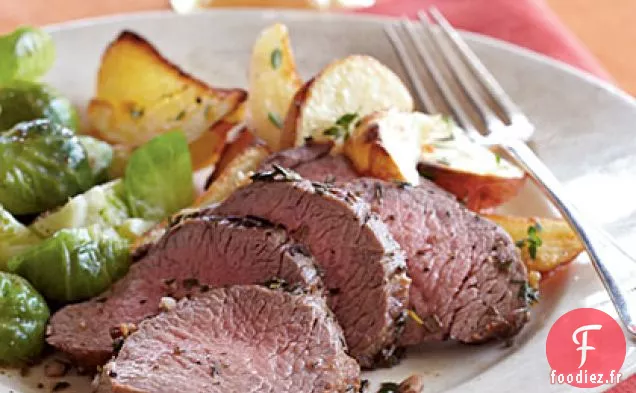 Boeuf Rôti aux Herbes et Pommes de Terre