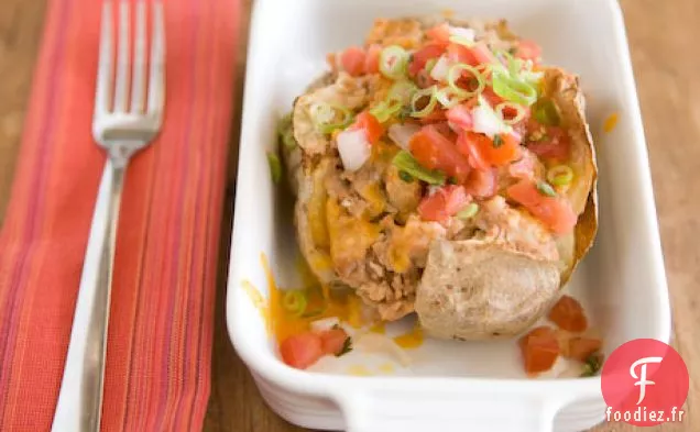 Pommes de terre Tex-mex cuites deux fois