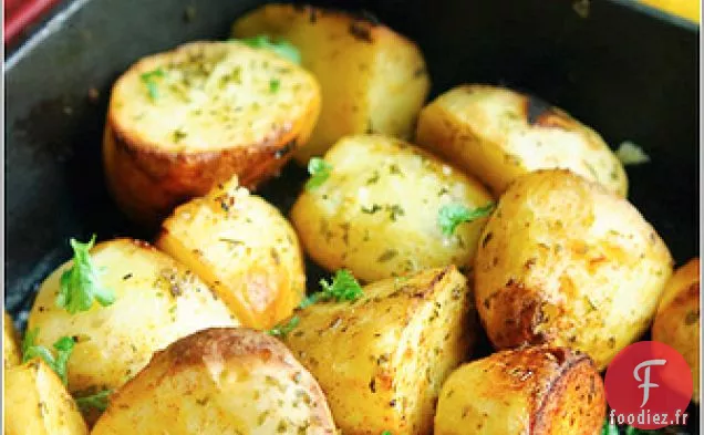 Pommes de Terre Au Citron Rôties