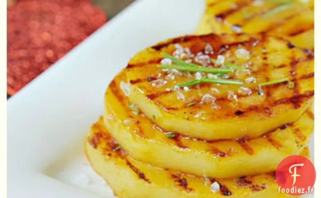 Pommes De Terre Grillées Au Miel, Citron Et Romarin