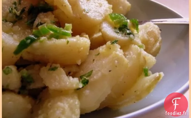 Pommes De Terre À La Menthe, Persil Et Jalapenos