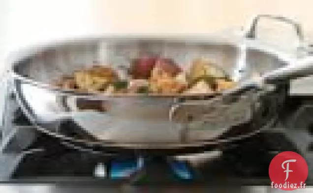 Pommes De Terre Poêlées Au Bacon, À L'Ail Et À La Sauge